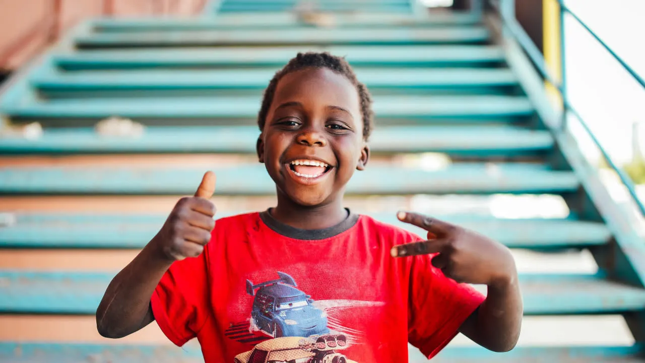 Africa tikkun happy child