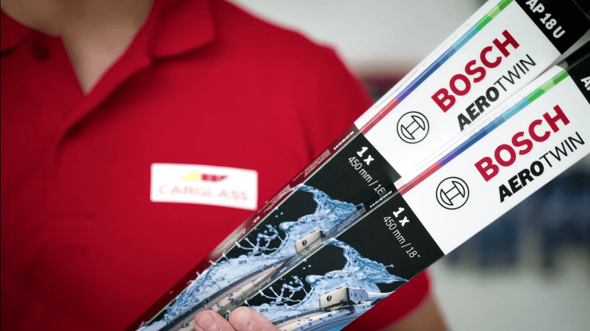 Bosch torkarblad i förpackning